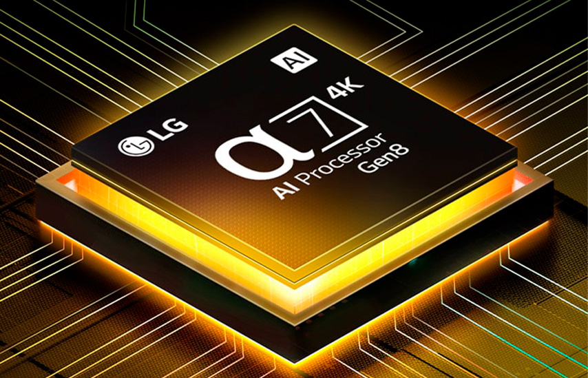 LG α7 AI Processor Gen8 — процессор изображения