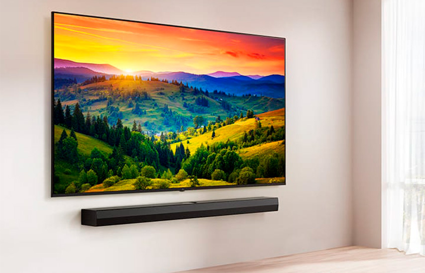 Тонкий дизайн и настенный монтаж