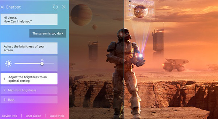 AI Chatbot: подсказки и автонастройки изображения