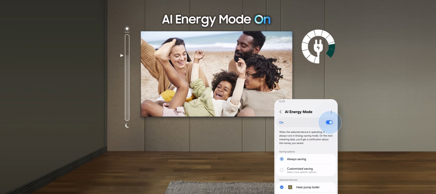 AI Energy Mode — автоматическая подстройка яркости для энергосбережения